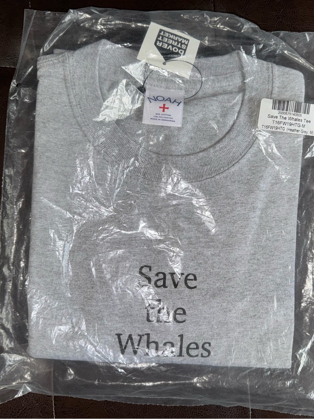 Noah NY New York City NYC Save the Whales 🐳 Heather Gey Tee t shirt supreme. FTP
